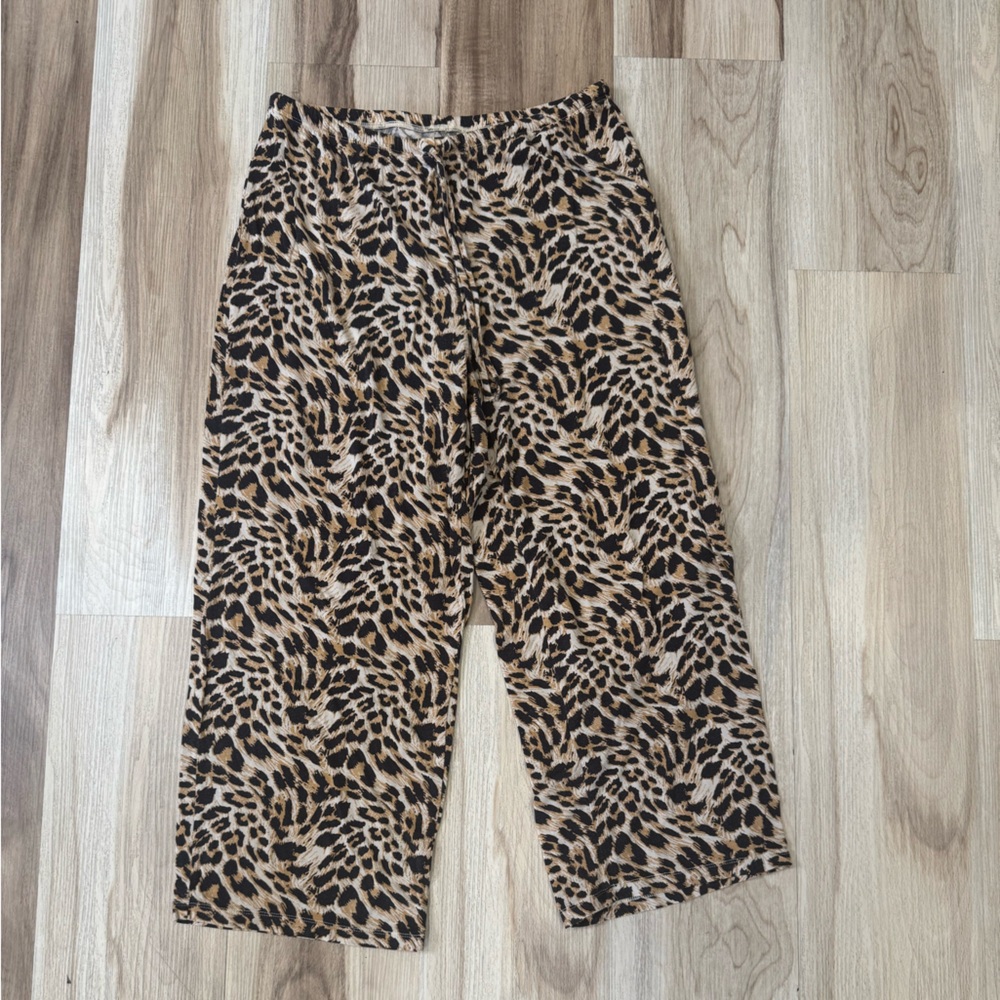 Leopard Print Women's Trousers